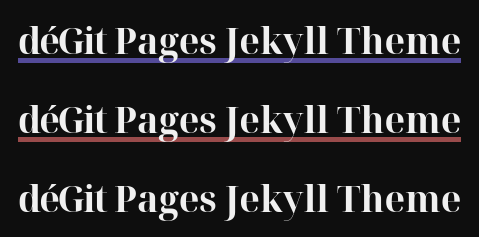 The title of this page with `accent_hue` set to the default `247`, `accent_hue` set to `0`, and `h1_underline` set to `false` respectively